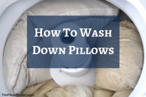 How To Wash Down Pillows