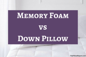 Memory Foam vs. Down Pillow